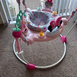 Bright Starts Disney Baby MINNIE MOUSE Forever Besties Baby Activity Jumper