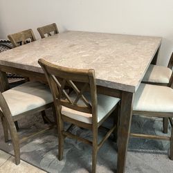 Heavy Duty Marble Dining Table