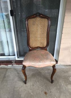 Set of 6 chairs custom made solid wood