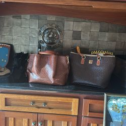 Dooney & Bourke Leather Handbags