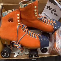 Moxie Lolly Skates: Clementine Size 8 