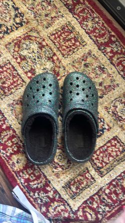 Crocs Classic Clogs Glitter women’s size 7