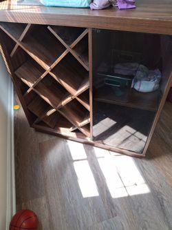 Used wine cabinet! MUST GO TODAY by 4pm.