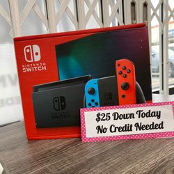 Nintendo Switch V2 Game Consoles New - PAYMENTS AVAILABLE With $1 DOWN - NO CREDIT NEEDED