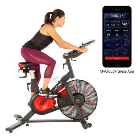FITNESS REALITY 9000 Air Resistance HIIT Exercise Fan Bike