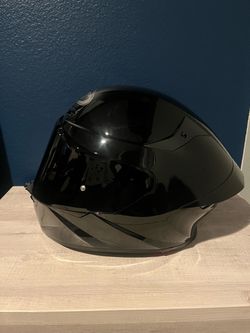 KYT Full-Face Motorcycle Helmet Gloss Black
