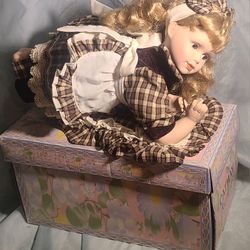 Cathay Collection Porcelain Doll 