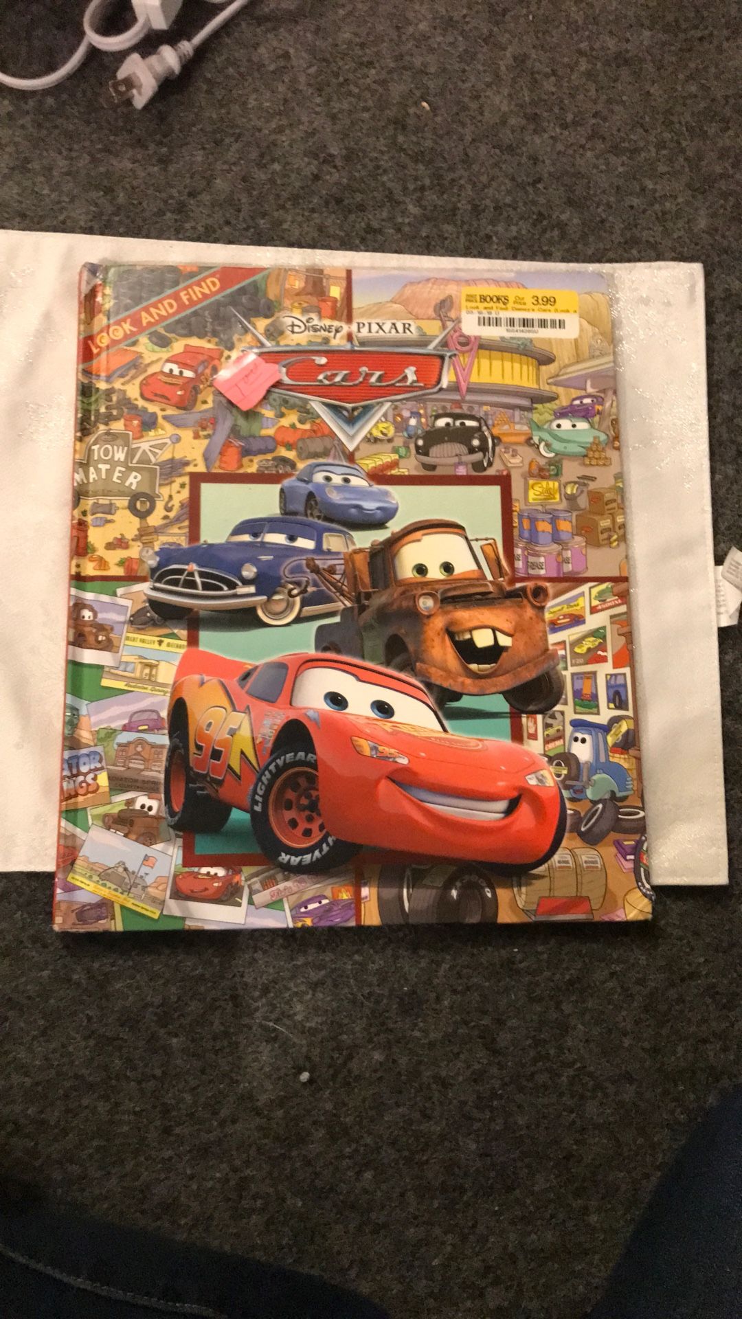 Disney Pixar Cars, Look And Find Childrens Book