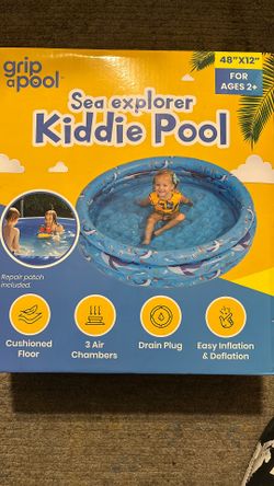 Grip A Pool Sea Explorer Kiddie Pool 