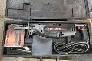 SAWZALL AND FREE CHAINSAW