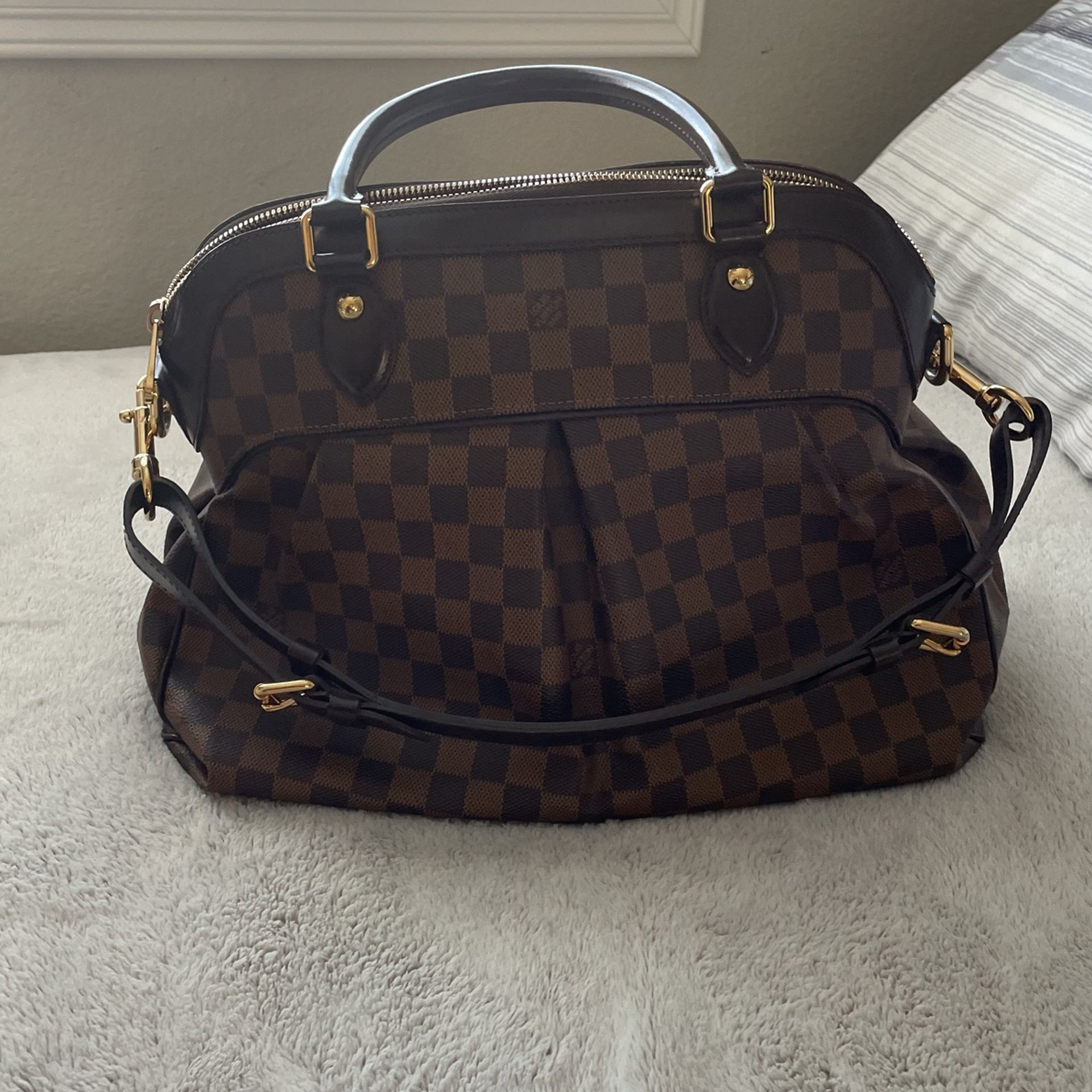 Louis Vuitton Trevi Shoulder Bag GM Brown