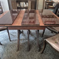 Vintage Claw Table And Chairs