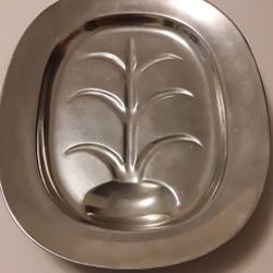 Vintage Wilton Mount Joy, PA Armetale Pewter Serving Platter