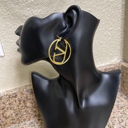 Gold-plated, Lightweight And Durable Earrings