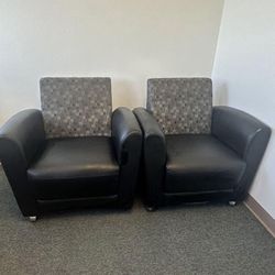 Leather Upholstered Chairs-OFM InterPlay Faux