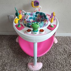 Bright Starts Baby Activity Center Jumper and Table with Infant Toys
