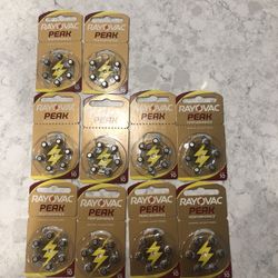 60 Hearing Aid Batteries Size 10
