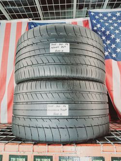 ✅ 2 NICE USED TIRES 305/30ZR19 MICHELIN PILOT SPORT PS2 MAX PERFORMANCE STREET SPORT USED TIRES 305 30 19