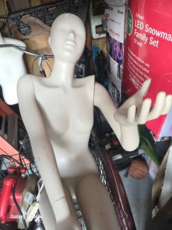Full Body Sitting Mannequin