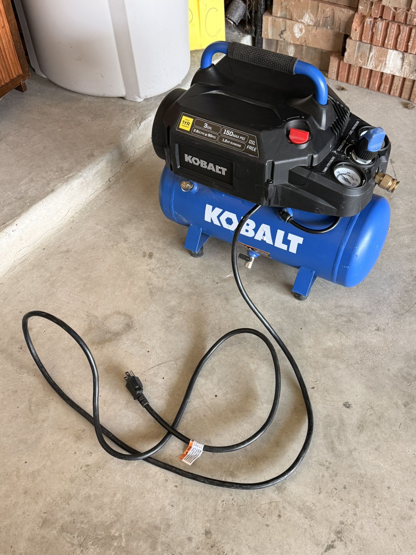 New Kobalt Air Compressor - $70 FIRM