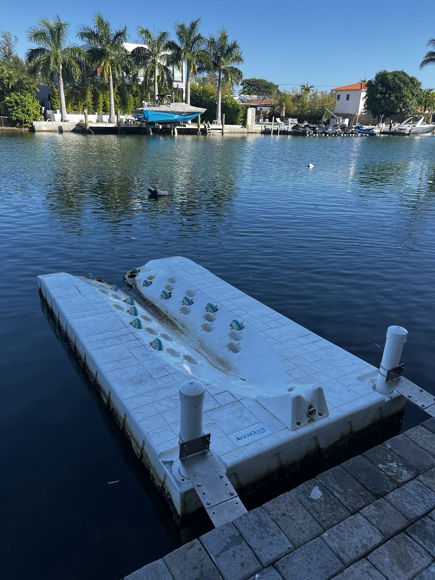 Accudock Floating Dock w/ Wheels For Jetski Waverunner for Sale in