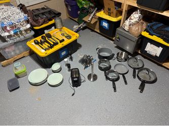 Complete Kitchen Starter Set – Pots, Pans, Dishes, Silverware & More (70+ Pieces)
