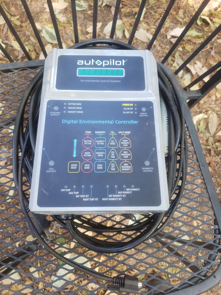 AutoPilot Digital Environmental Controller (Temp, CO2, Humidity)