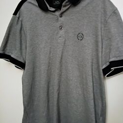 MEN'S ARMANI EXCHANGE PIQUE POLO SHIRT 