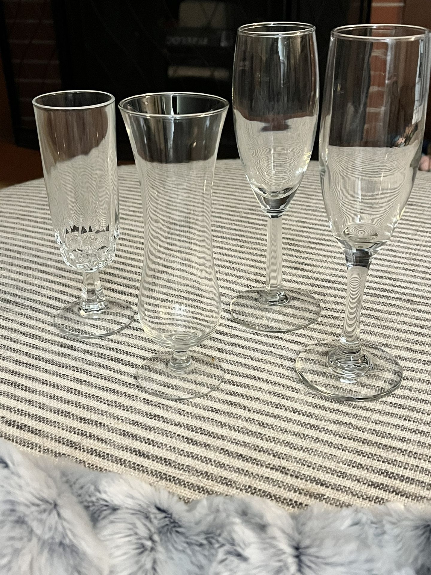 Champagne Glasses (29 Total)