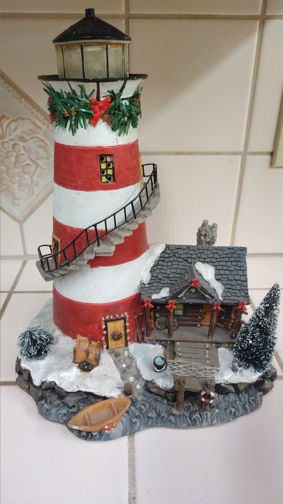 Christmas Holiday Lighthouse