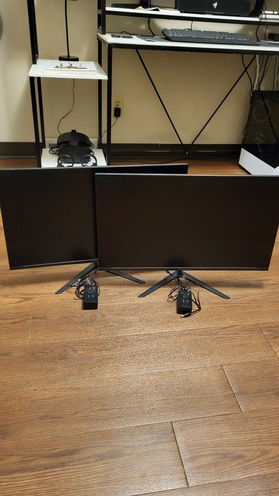 Dual Packard Bell Monitors