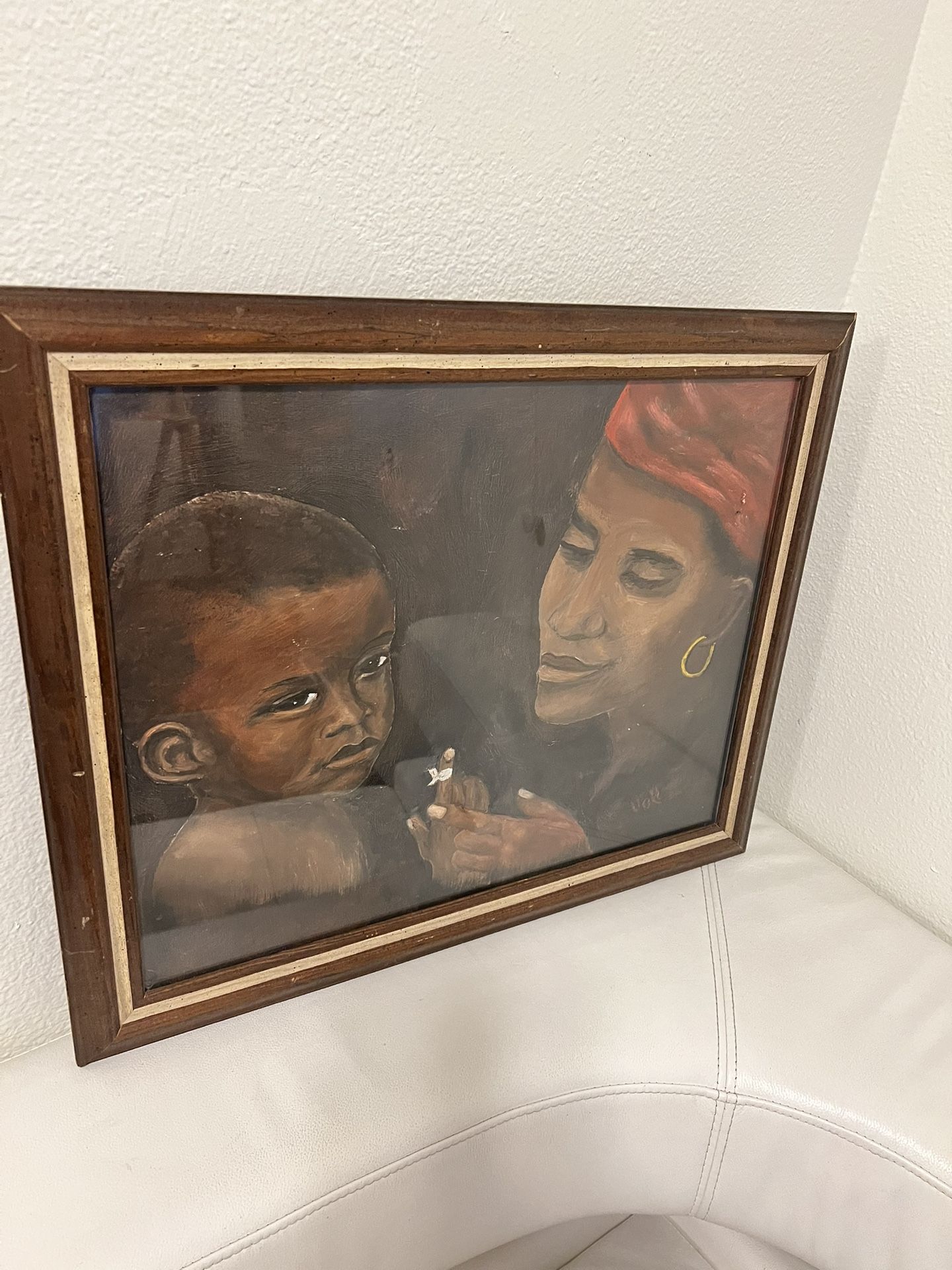 picture mother with child author of the picture VeP 23X19