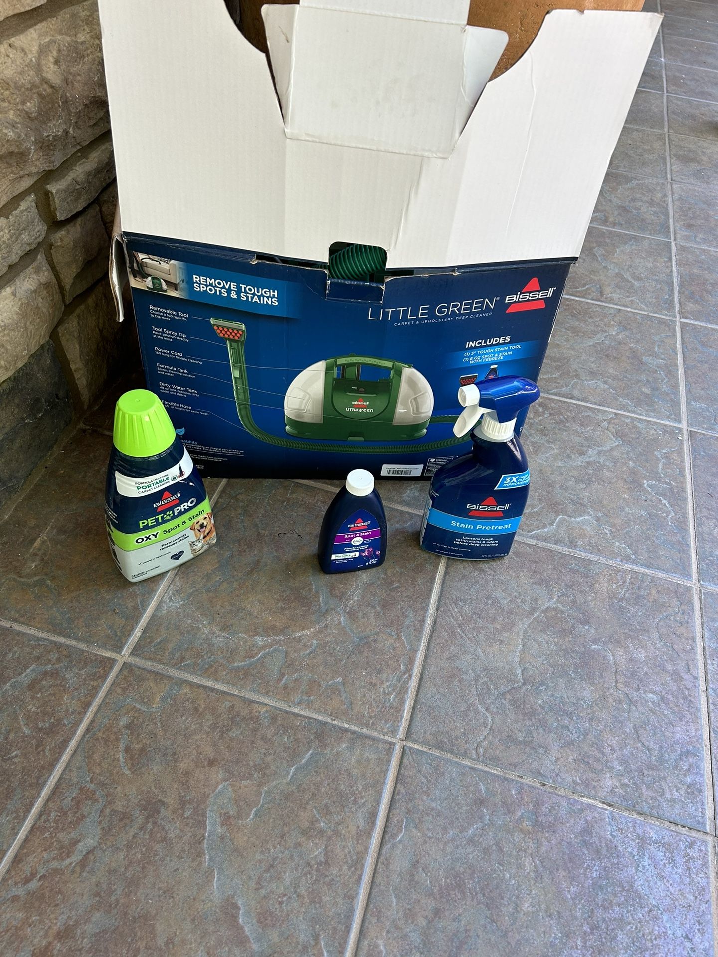 Portable “Little Green” Carpet & Upholstery Cleaner