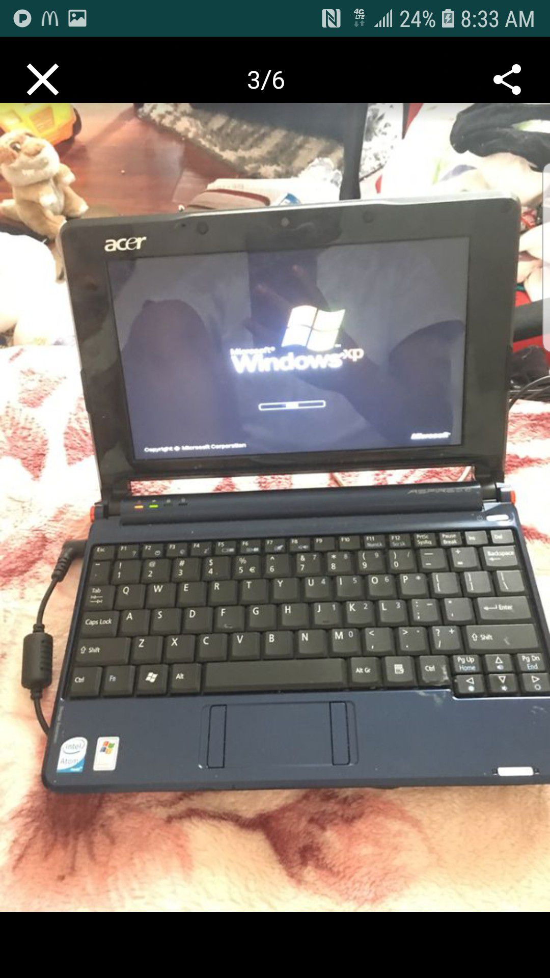 Mini Acer Laptop 8.9 Inches