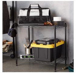 2-Shelf Stackable Storage