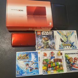 Nintendo 3DS With Games 