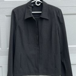 Rafaella Women's Long Sleeve Full Zip Collared Jacket Blazer Size 14 New $74