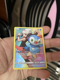 piplup holographic card 38/236 Blastoise & Piplup TAG TEAM GX | Rare Holo GX Card | SM12 Cosmi main image 1