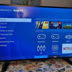 32 Inch Roku Smart TV By Insignia 