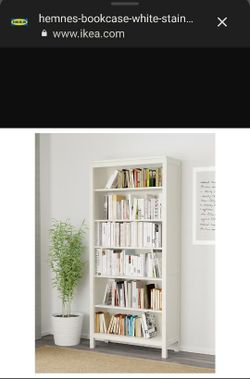IKEA
Solid Wood Book Case (White Stain)