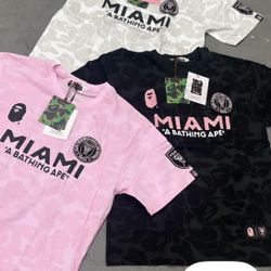 Bape X Inter Miami T-Shirt