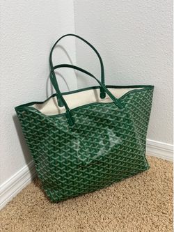 Brand new green tote bag with wallet