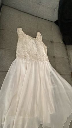 White party dress size 16 young adults