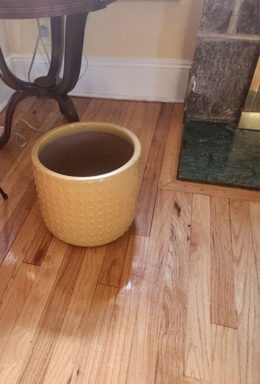 Yellow Flower Pot