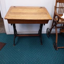 Antique School Desk