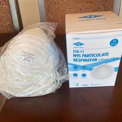 20pcs N95 Face mask Niosh proved