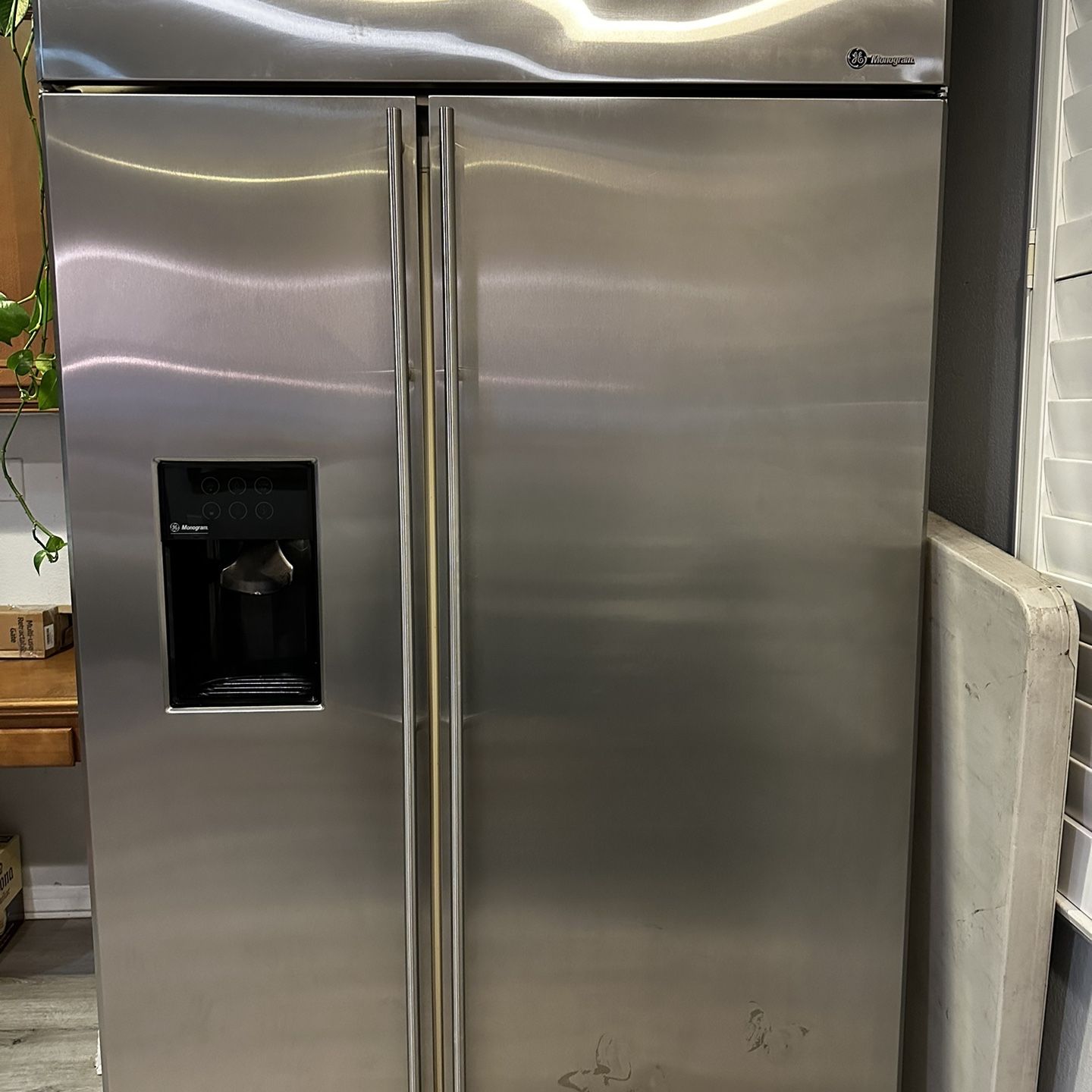 Monogram Refrigerator Side By Side Stainless 