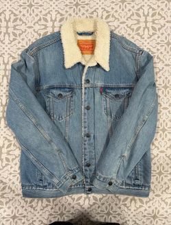 LEVI DENIM SHERPA JACKET