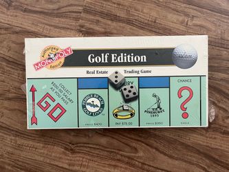 Vintage 90’s monopoly golf edition