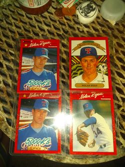 These are the error cards nolan ryan. These have sold for hundreds many, many times.